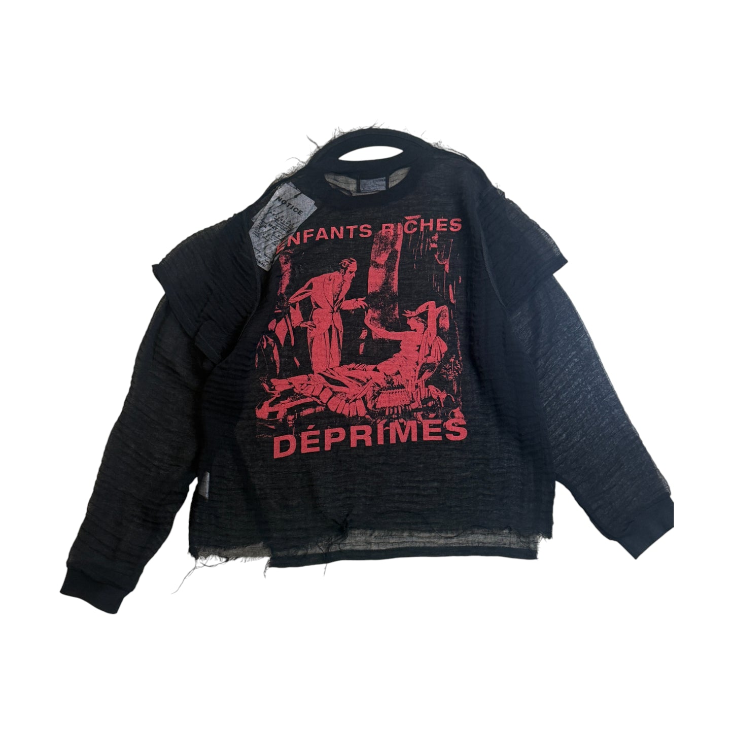 Enfants Riches Deprimes Dunked Dorothy Longsleeve Black - XL