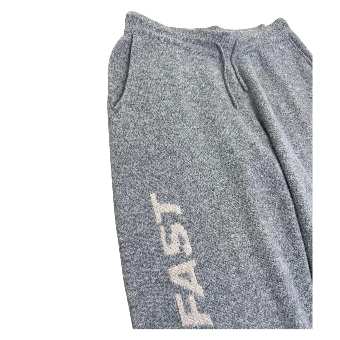 Live Fast Die Young Knitted Bottoms grey - XL