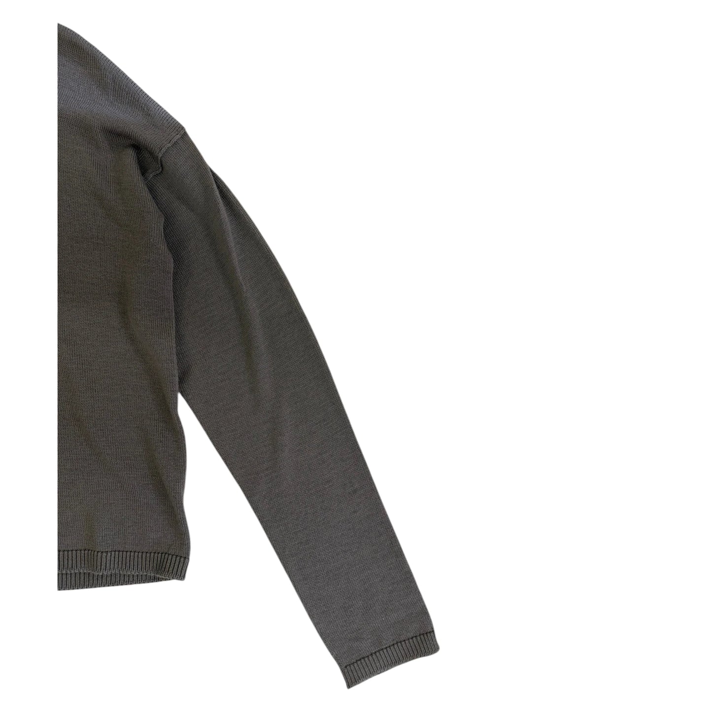Rick Owens Penta Pointelle Knit Wool Sweater black - M