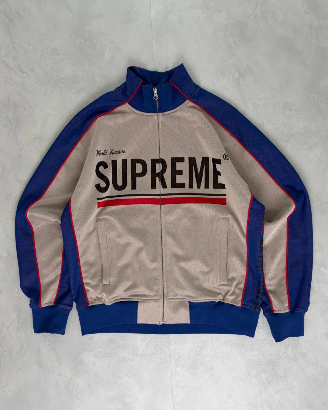 Supreme World Famous Jacquard Stone Full Tracksuit – (GRADE A) / M
