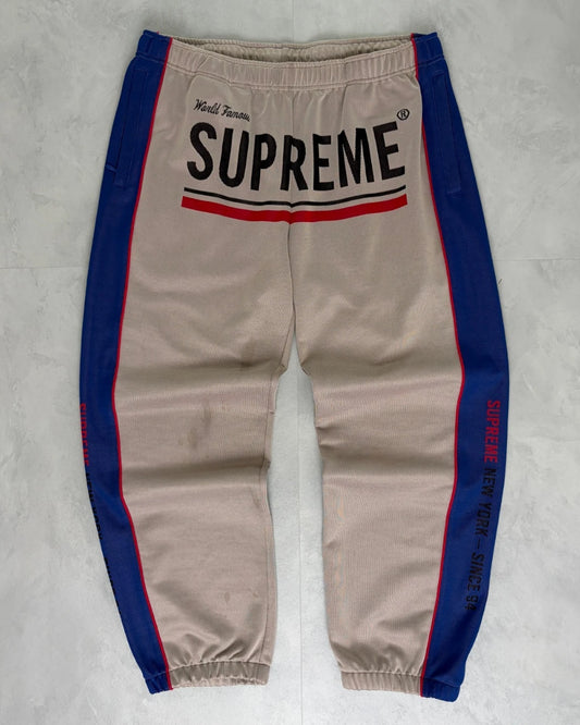 Supreme World Famous Jacquard Stone Tracksuit Bottoms – M