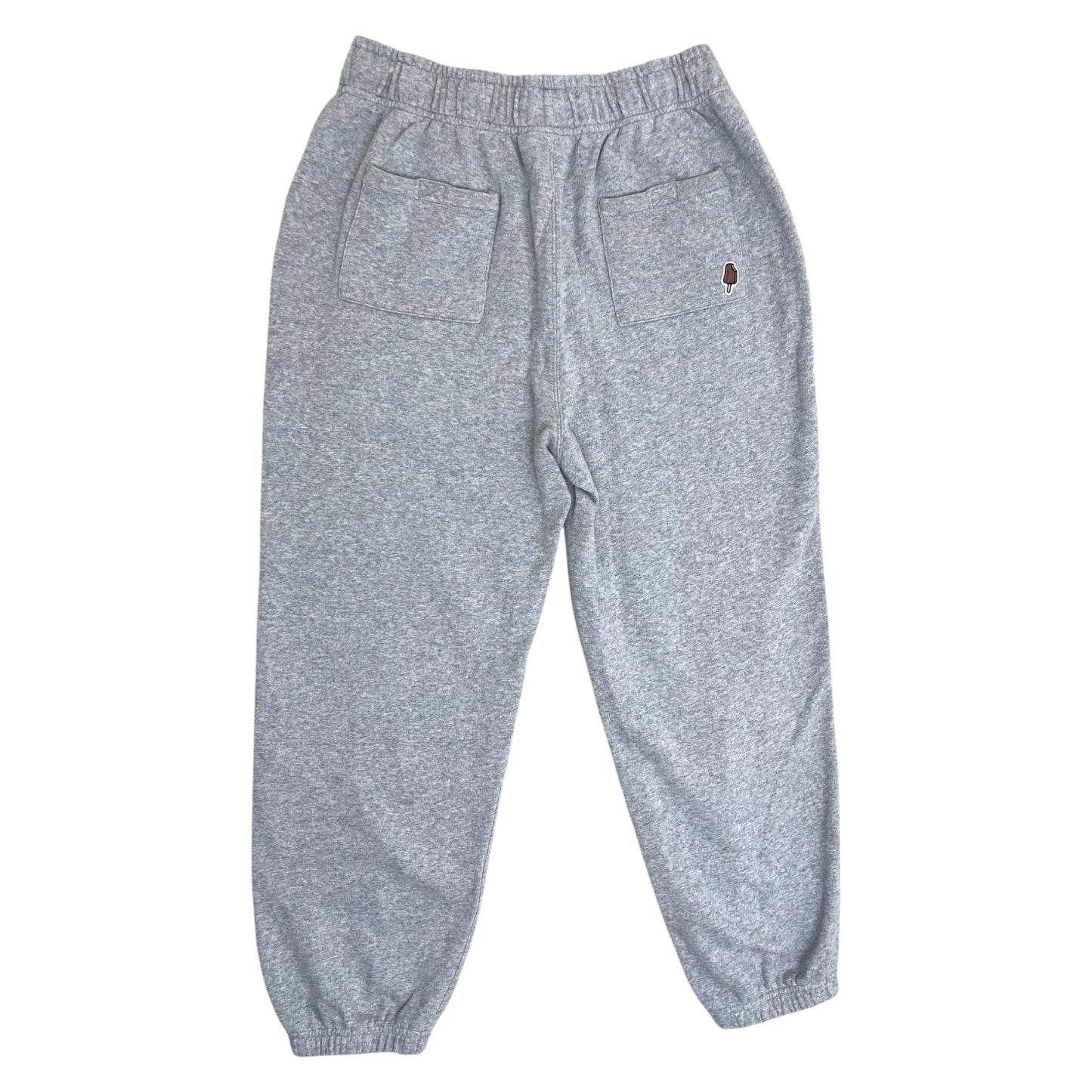 Ice Cream Green Script Logo Joggers grey - M