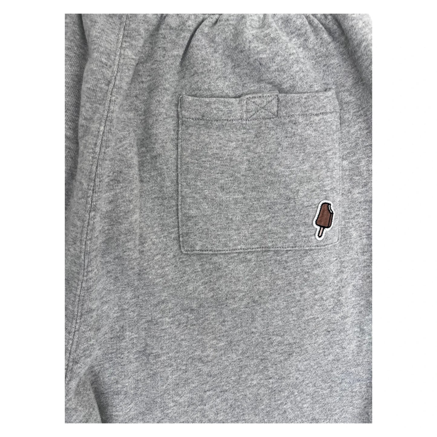 Ice Cream Green Script Logo Joggers grey - M