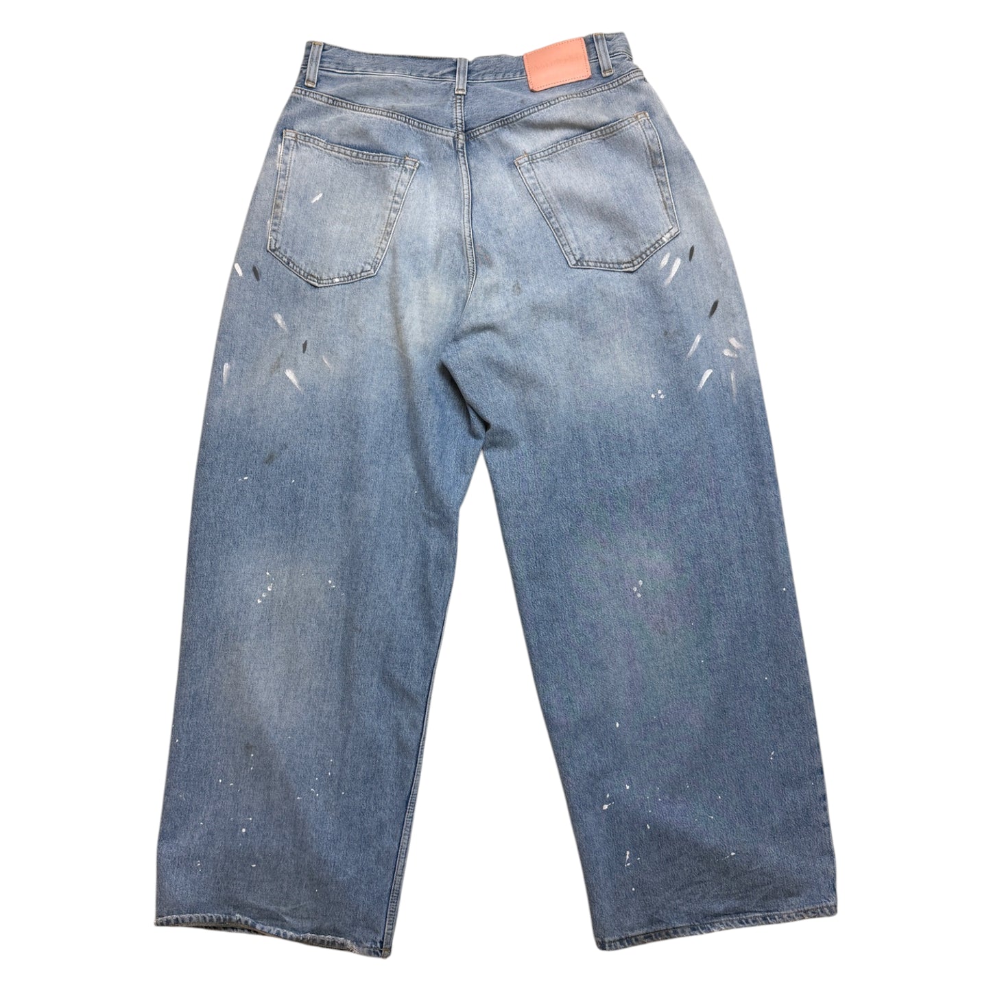 Acne Studios Baggy Paint Denim - (GRADE A) / XL