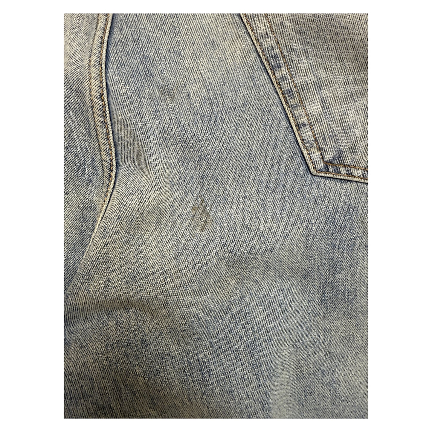 Acne Studios Baggy Paint Denim - (GRADE A) / XL