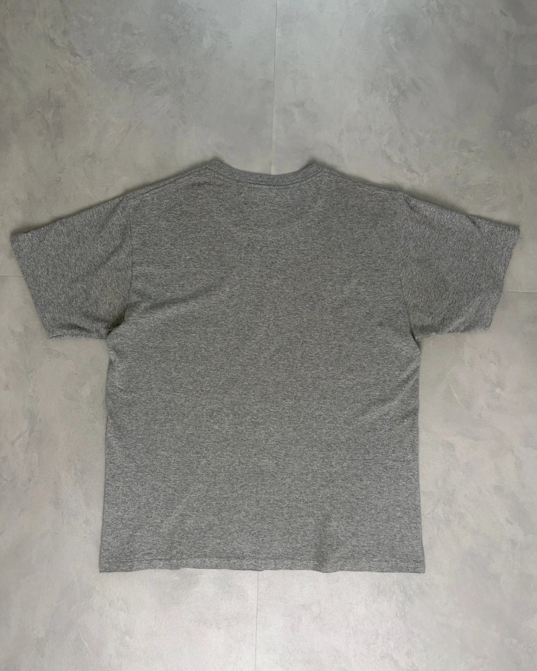 Bape Busy Works Circle Classic Logo T Shirt grey - L