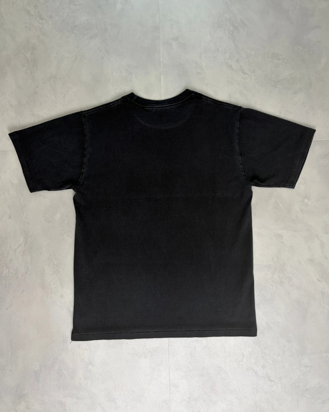 Bape Busy Works Circle Camo Logo red T Shirt black - L