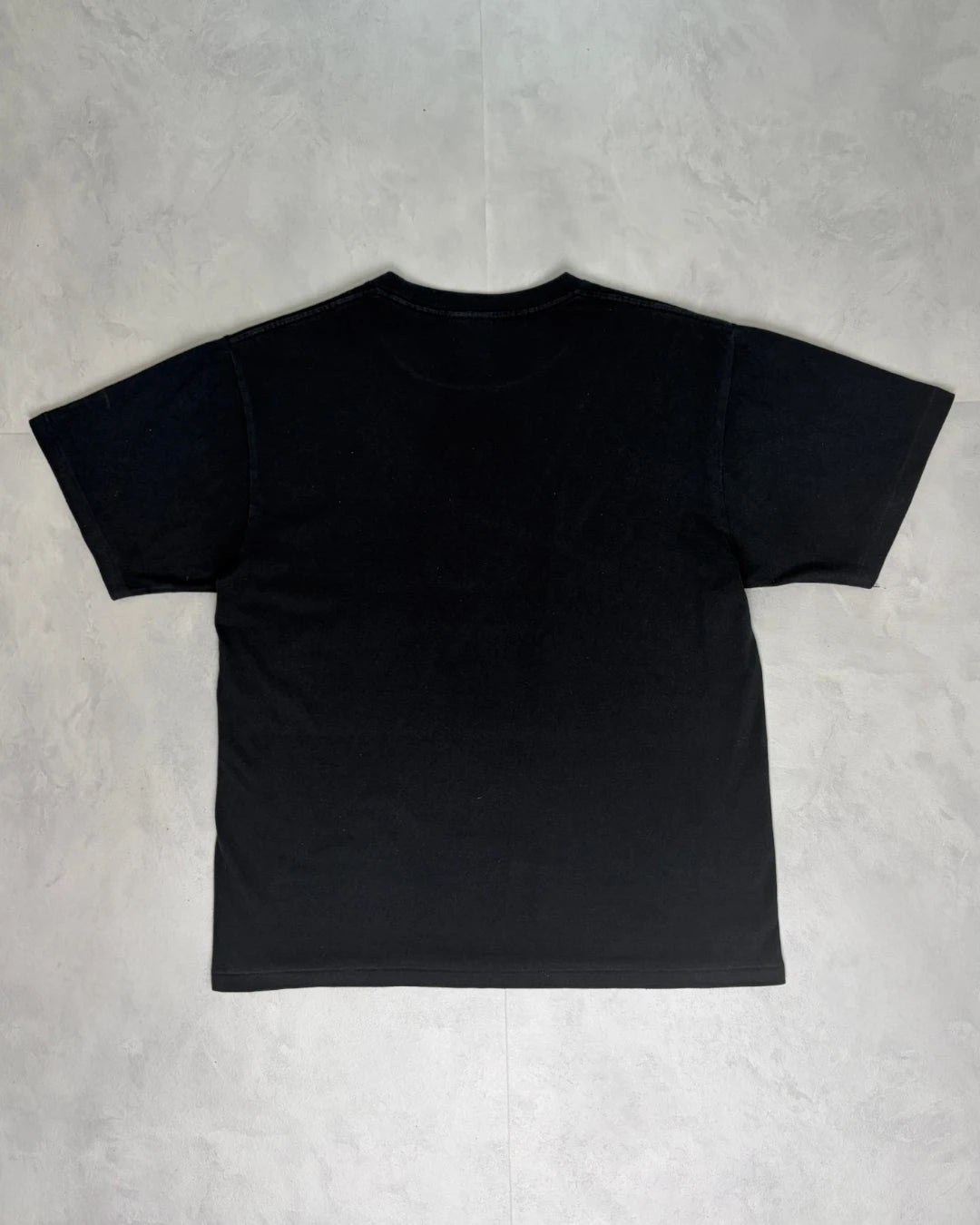 Bape Bathing Ape Classic Camo Logo navy T Shirt black - L