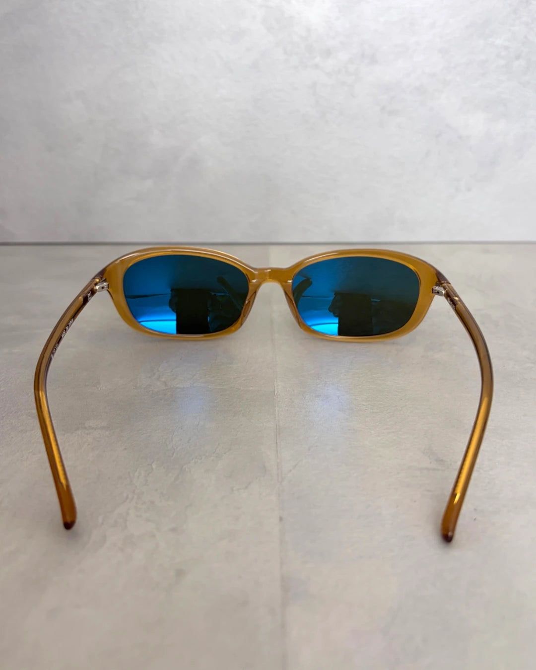 Stussy Eli Sunglasses honey / dark green lens – OS