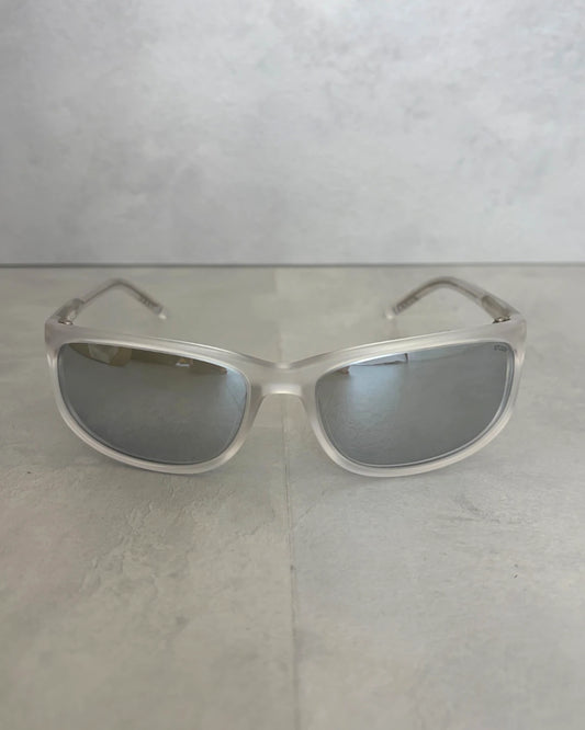 Stussy Julian Sunglasses Frost Clear / Mirrored Lens – OS