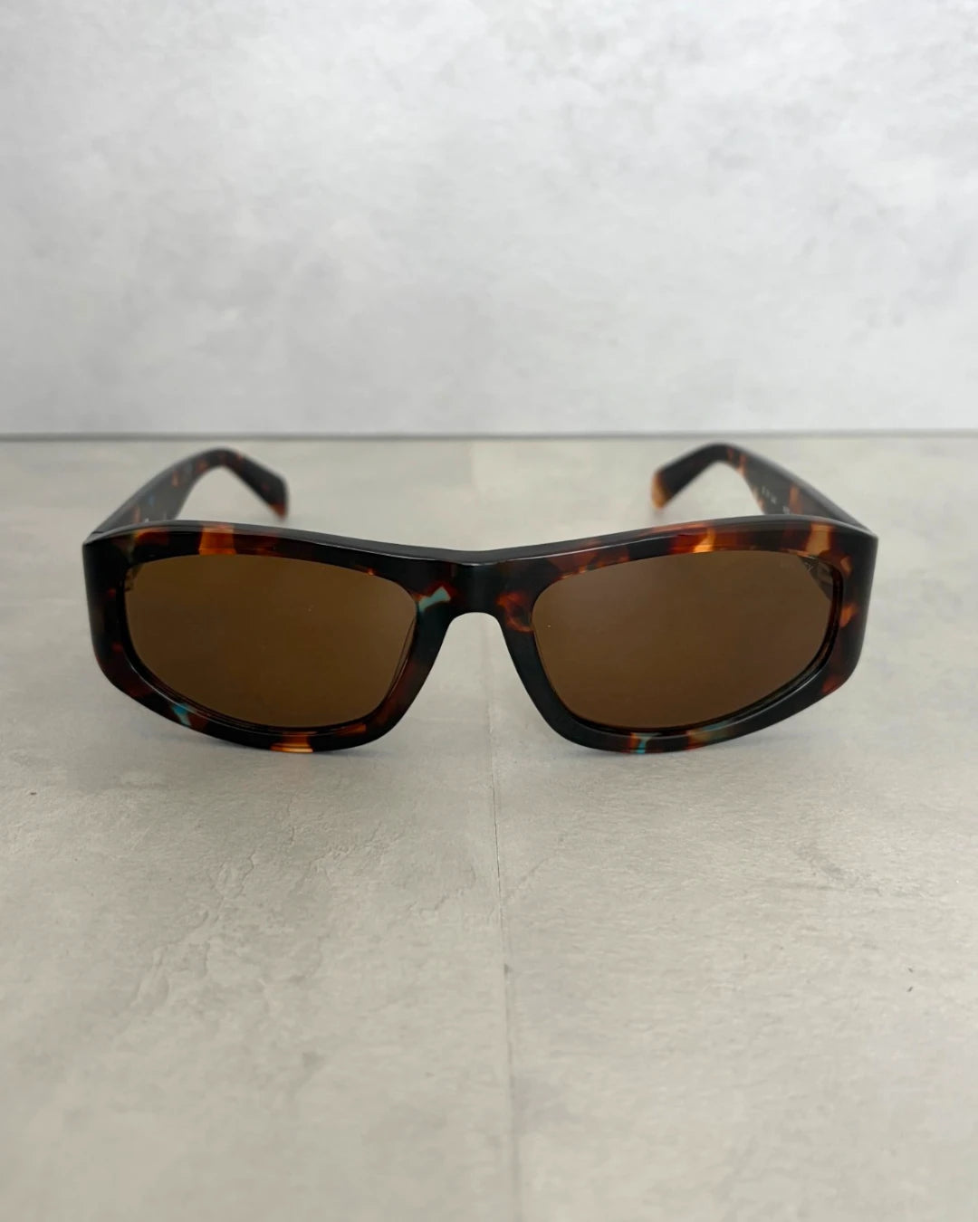 Stussy Landon Sunglasses Havana tortoise / brown lens – OS