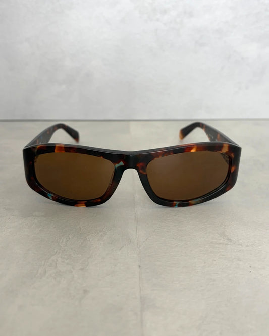 Stussy Landon Sunglasses Havana tortoise / brown lens – OS