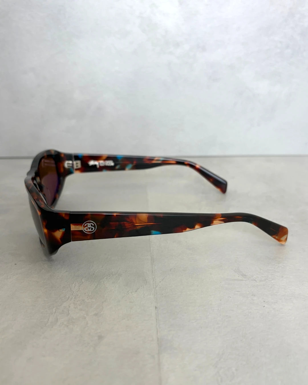 Stussy Landon Sunglasses Havana tortoise / brown lens – OS