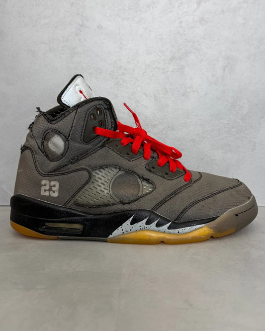 Jordan 5 x Off-White Retro SP Muslin grey - UK8.5|NB