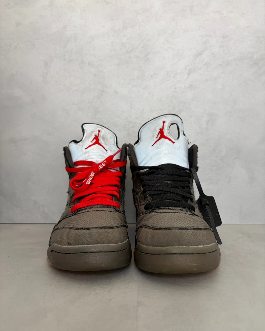 Jordan 5 x Off-White Retro SP Muslin grey - UK8.5|NB