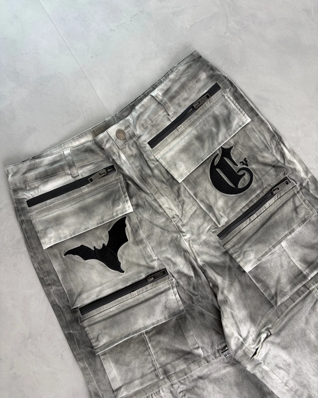 Corvidae X Ditch Convertable Cargo Pants grey