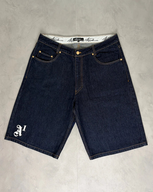 A1 Denim Denim Jorts Indigo