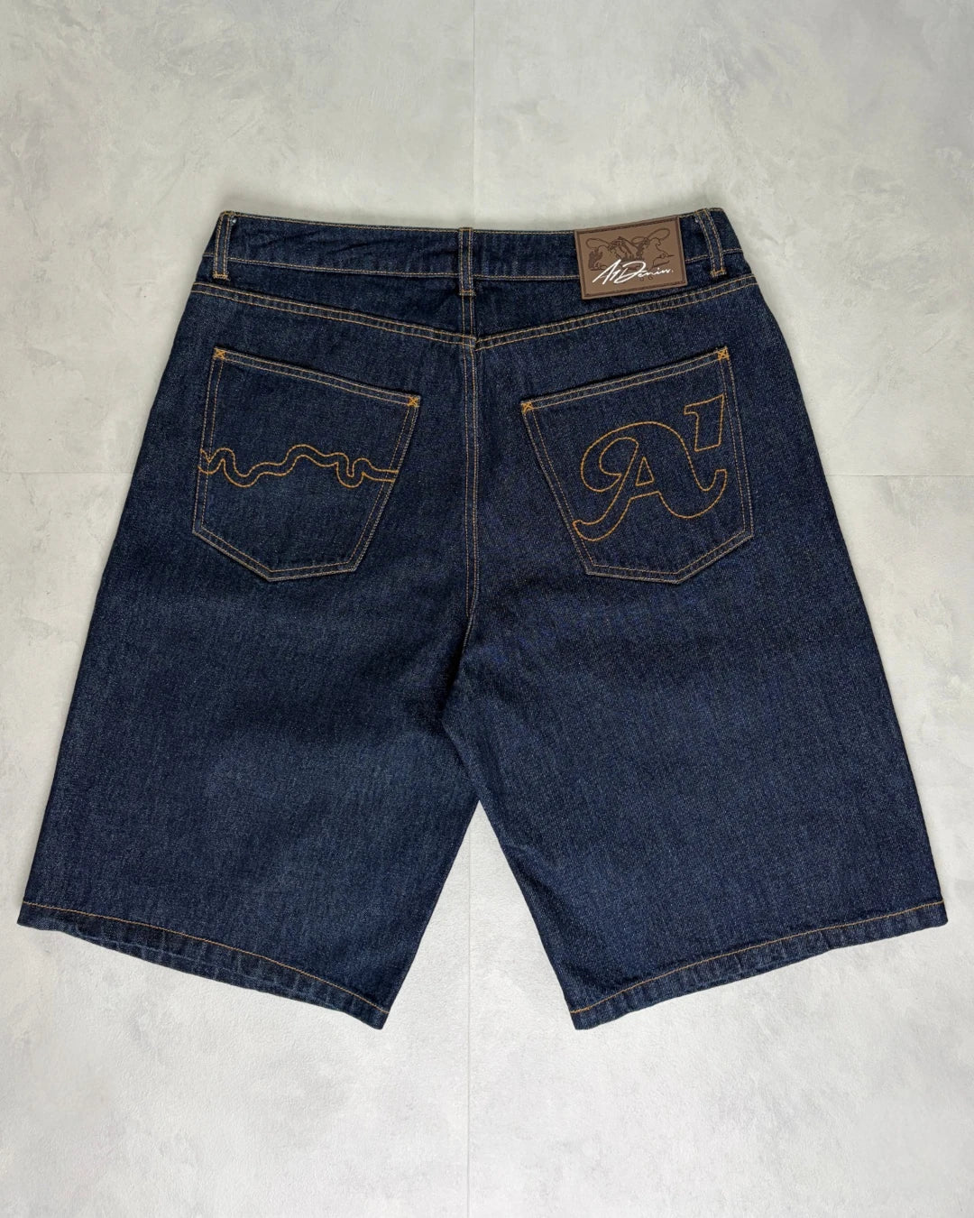 A1 Denim Denim Jorts Indigo