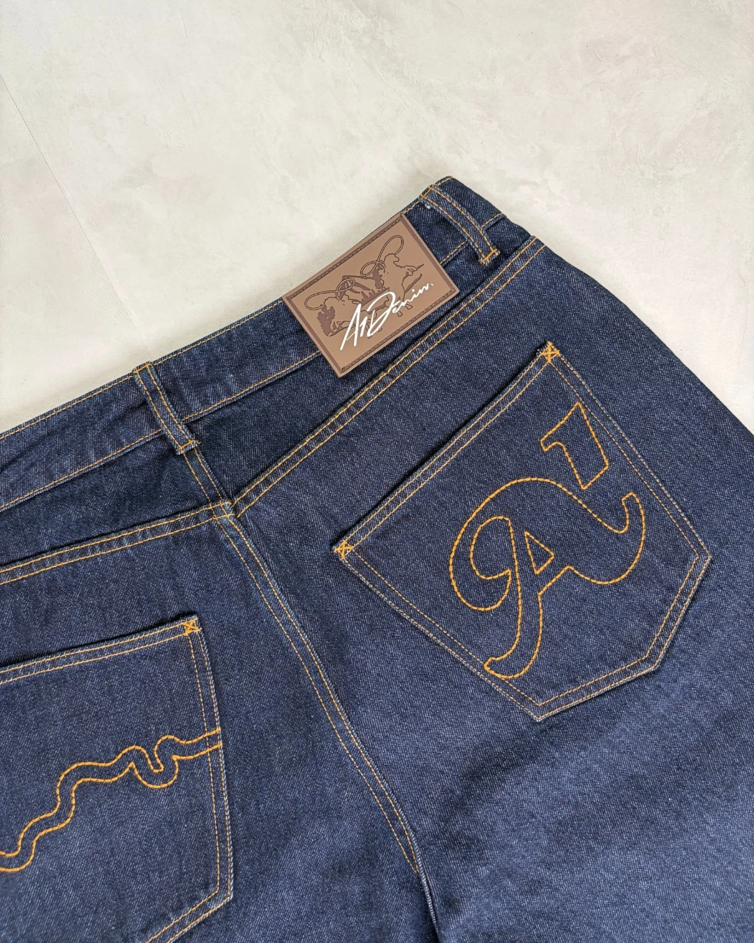A1 Denim Denim Jorts Indigo