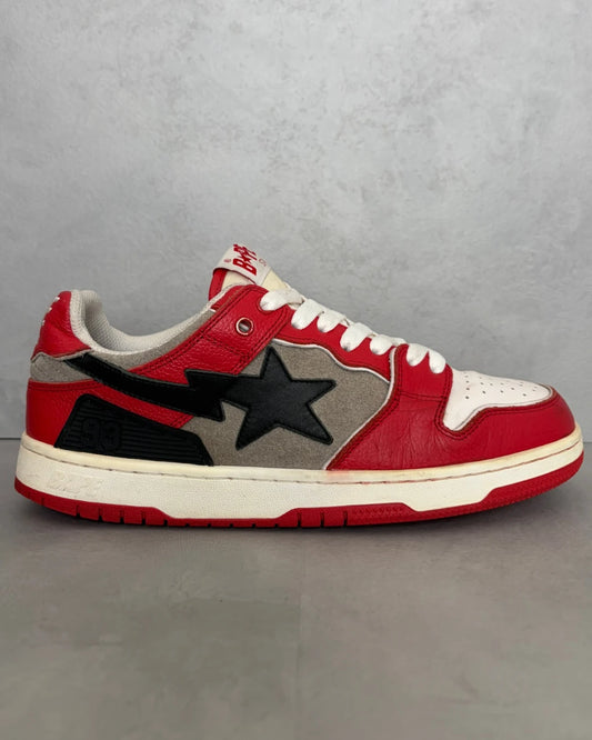 Bape Sk8 Sta red / grey – UK8