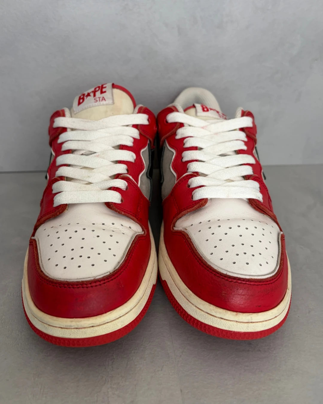 Bape Sk8 Sta red / grey – UK8