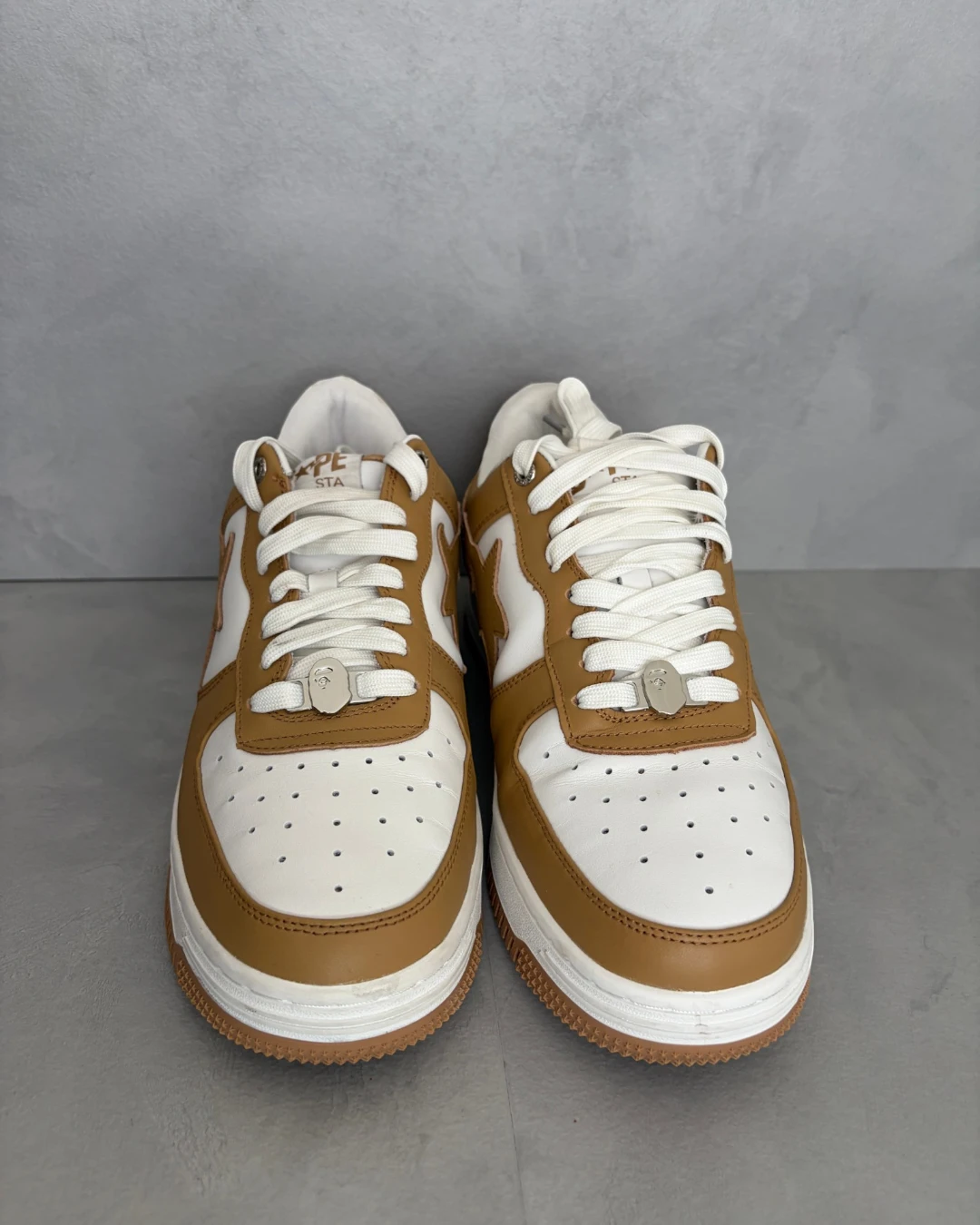 Bape Bapesta beige - UK9