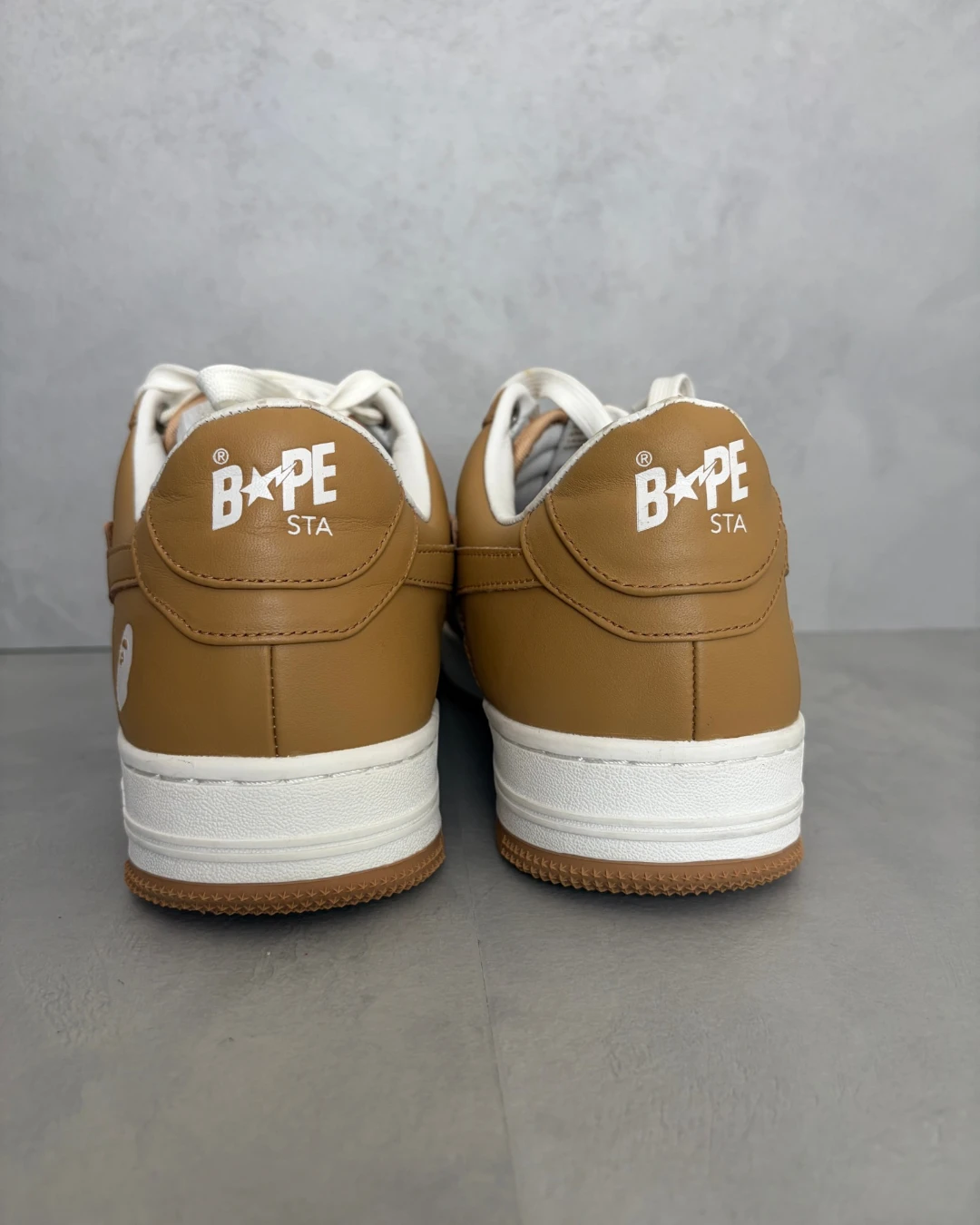 Bape Bapesta beige - UK9