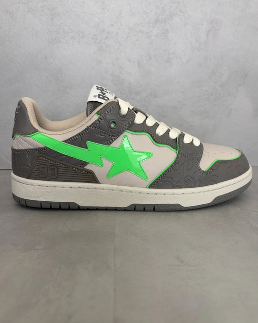 Bape Sk8 Sta grey / green – UK8