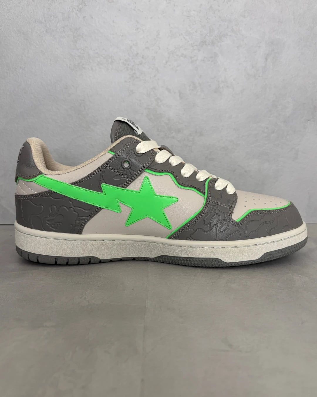 Bape Sk8 Sta grey / green – UK8