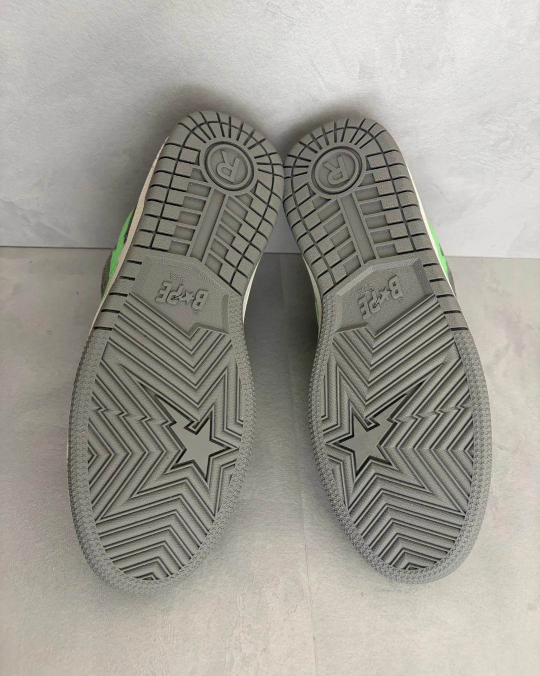 Bape Sk8 Sta grey / green – UK8