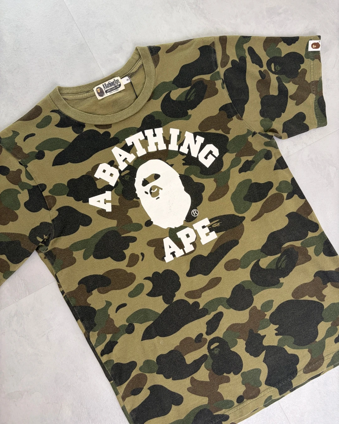 Bape Bathing Ape T Shirt camo - S