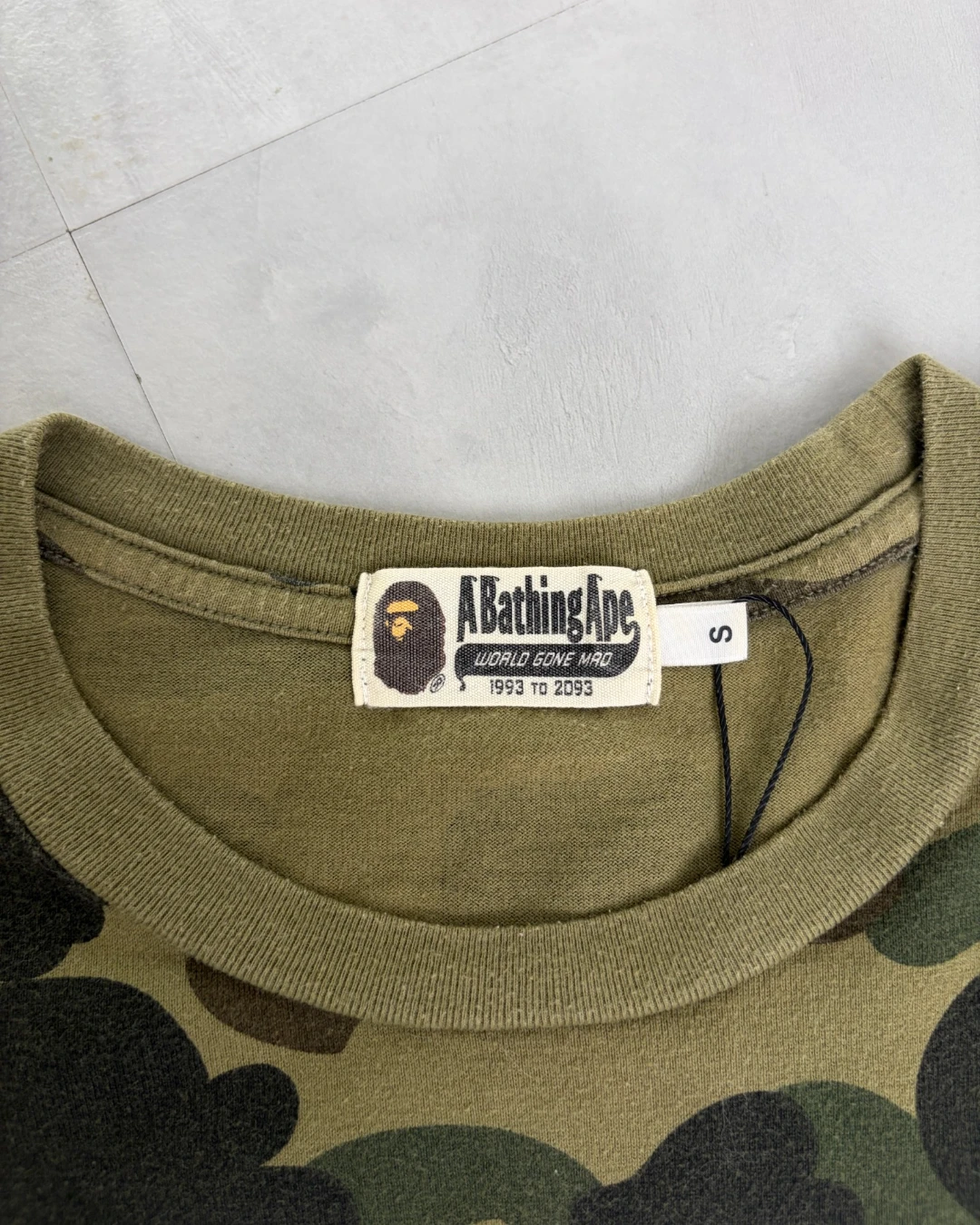 Bape Bathing Ape T Shirt camo - S