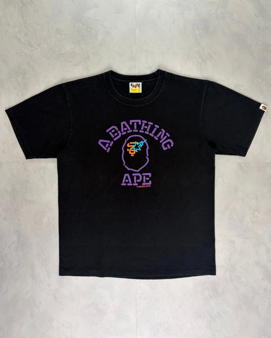 Bape Bathing Ape Neon T Shirt black - L