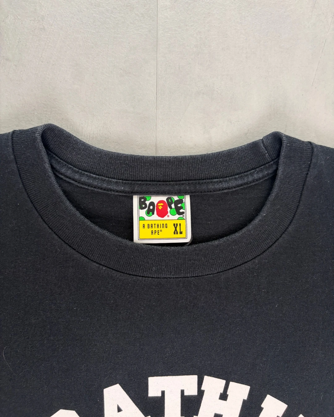 Bape Bathing Ape Green/Yellow/Red Camo T Shirt black - XL