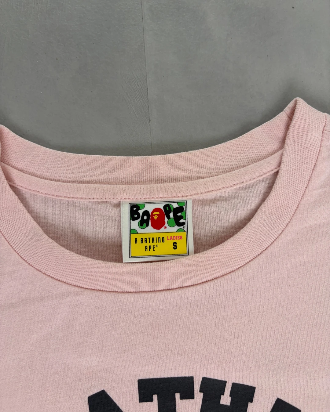 Bape Bathing Ape Camo T Shirt pink - S