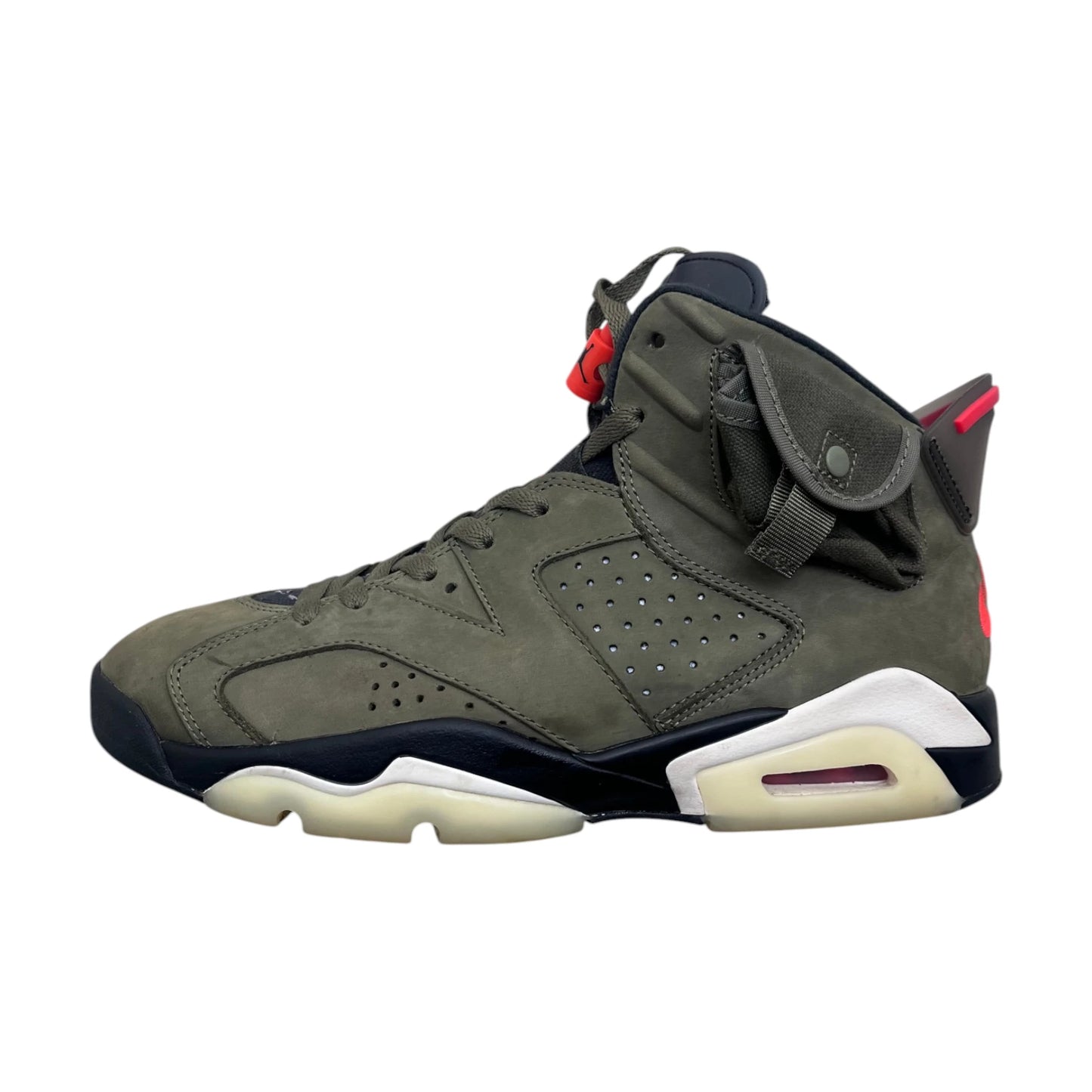 Jordan 6 Travis Scott Khaki - UK7.5
