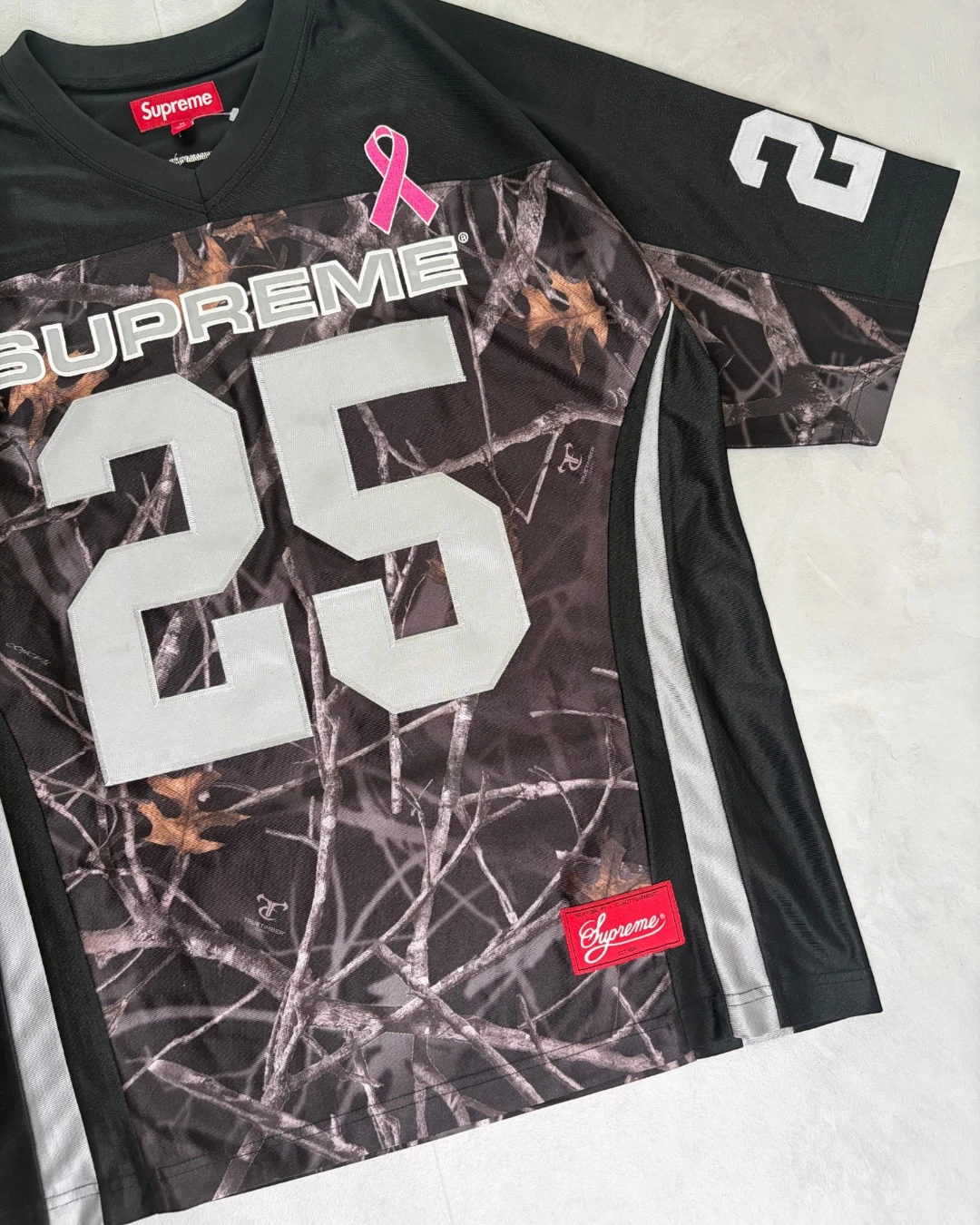 Supreme Breast Cancer Awareness Month Football Jersey – M