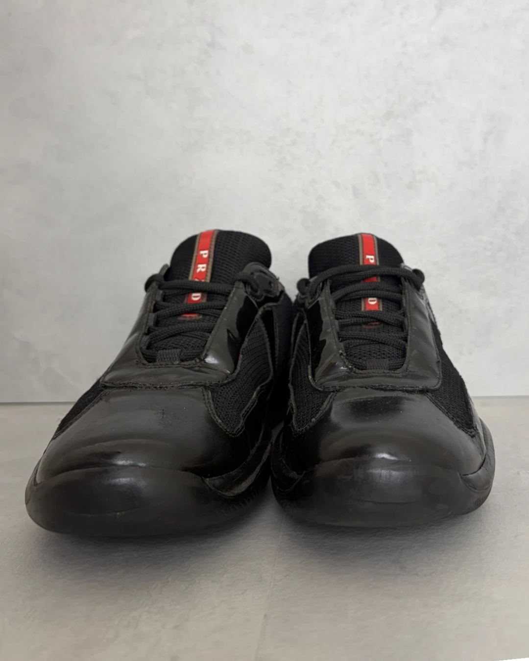 Prada Cups Patent black – UK4