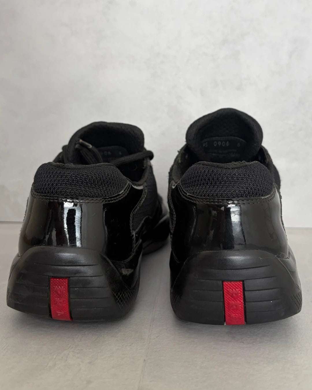Prada Cups Patent black – UK4
