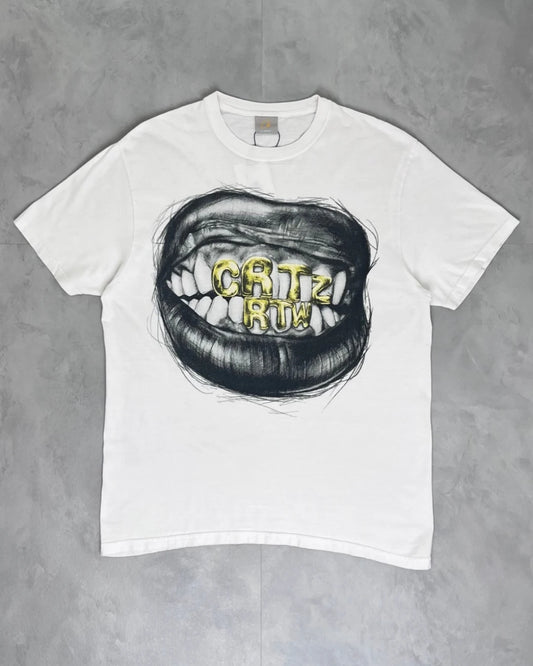CORTEIZ Grills White T Shirt - (USED) - L
