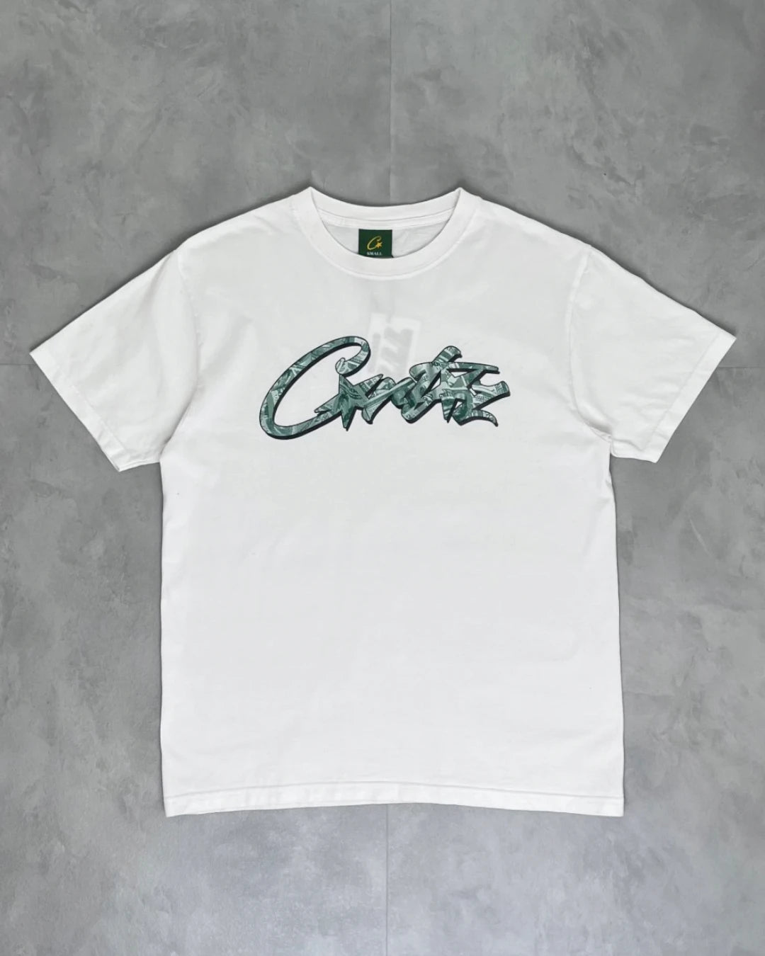 CORTEIZ Dollar Allstarz White T Shirt - (USED) - S