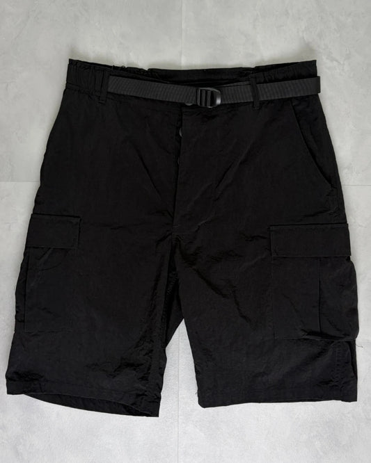 Corteiz Lightwork Nylon Cargo Shorts black - XL
