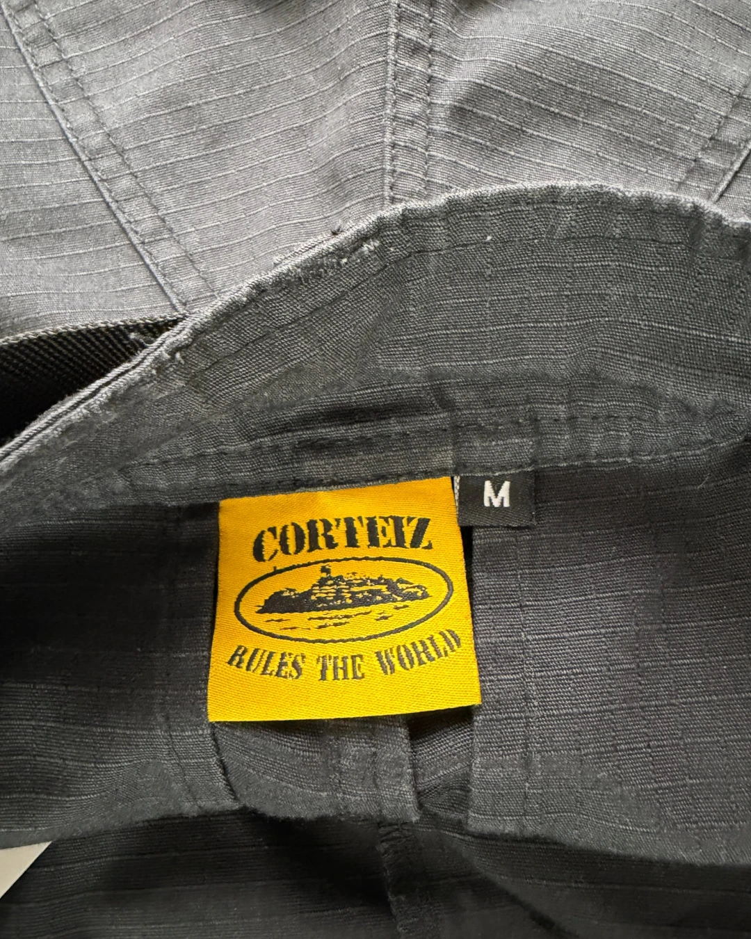 Corteiz Alcatraz Cargo Shorts black / white