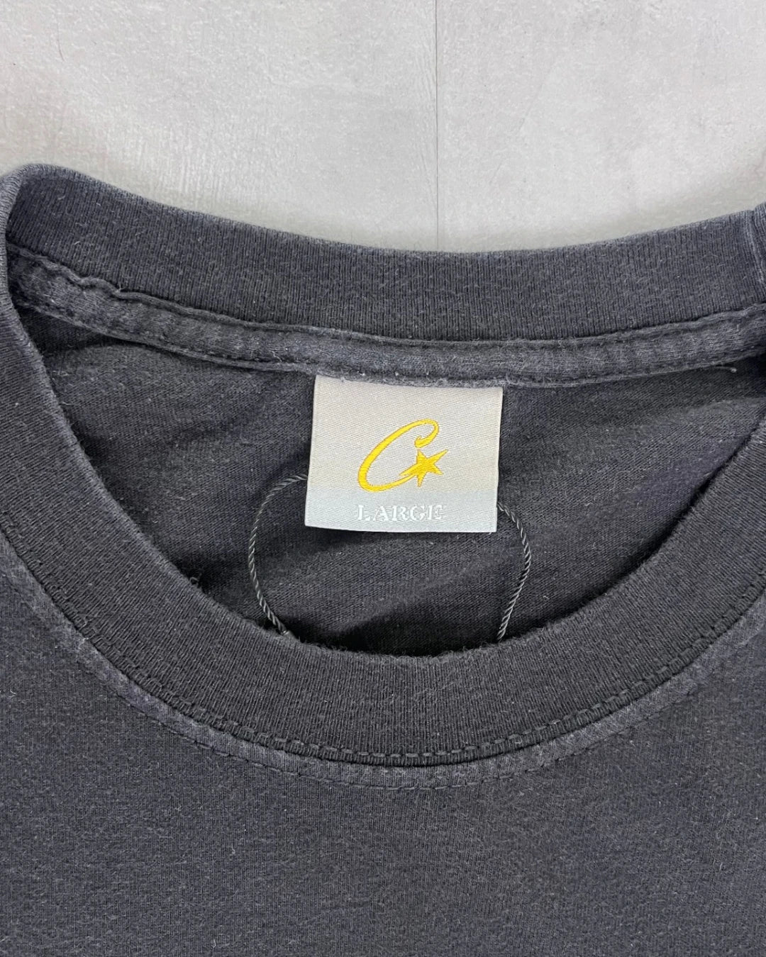 CORTEIZ No Bullshit Black And Green T Shirt - (USED) - L