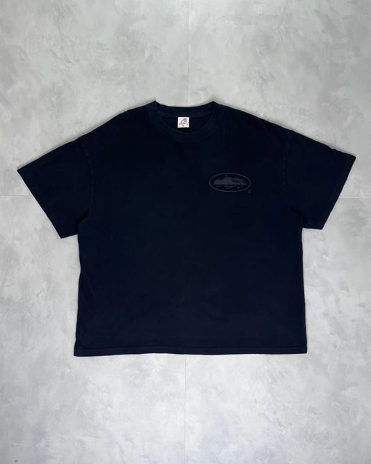 CORTEIZ Triple Black Island T Shirt - (USED) - XL