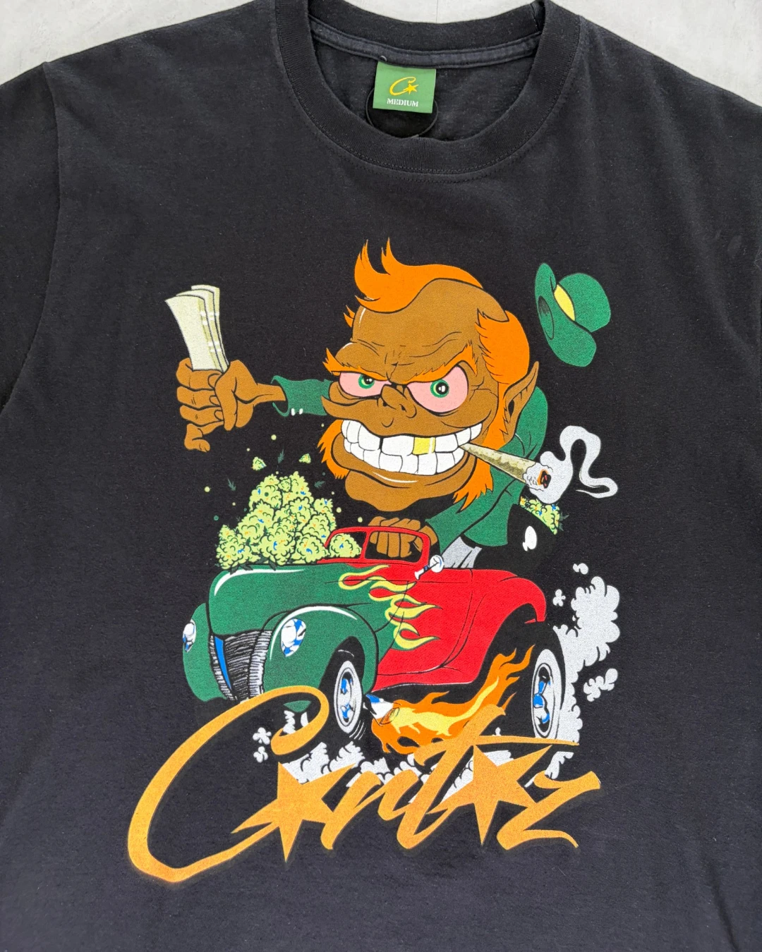 Corteiz Leprechaun T Shirt black – M
