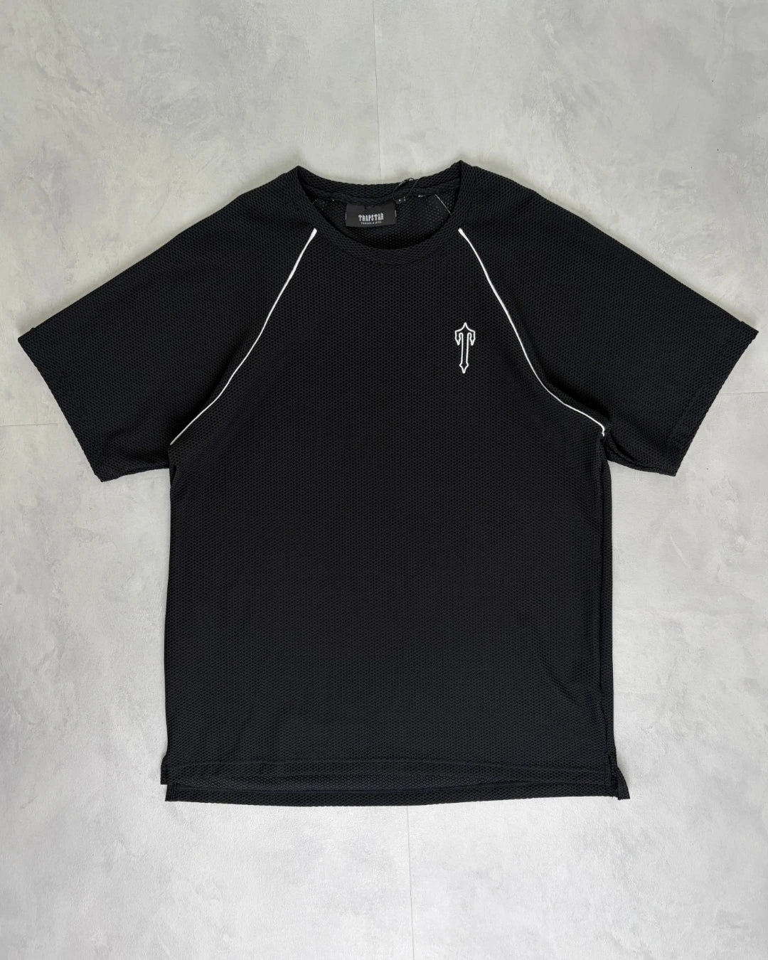 Trapstar Mesh Jersey Top black - L