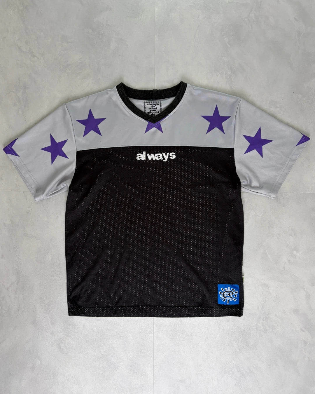 ADWYSD Mesh Football Jersey grey / black – M