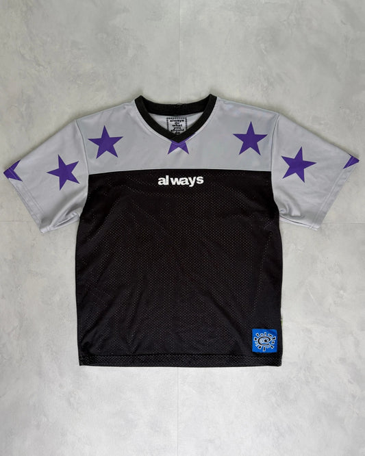 ADWYSD Mesh Football Jersey grey / black – M