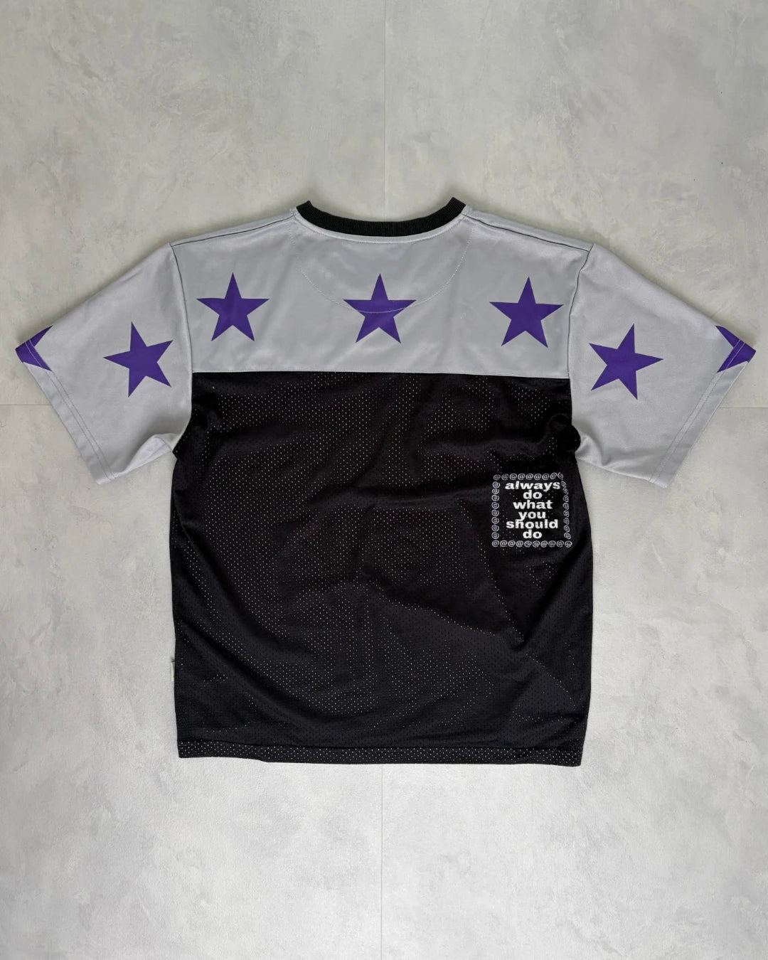 ADWYSD Mesh Football Jersey grey / black – M